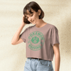 Pokemon Koffing Crop Top | Retro Anime Graphic Y2K Aesthetic Crop Tee for Women - bestshirtz