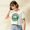 Pokemon Koffing Crop Top | Retro Anime Graphic Y2K Aesthetic Crop Tee for Women - bestshirtz