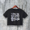 Misfits Crop Top Where Eagles Dare Crop Tee The Misfits Shirt Punk Band