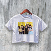 New Girl Crop Top Crew Fan Crop Tee Loft Vibes Shirt Sitcom TV Merch