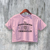 New Girl Crop Top The Pepperwood Chronicles Crop Tee TV Show Shirt