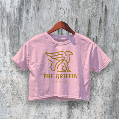 New Girl Crop Top The Griffin Crop Tee Los Angeles Shirt Griffin Fan Merch