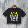 Oingo Boingo Crop Top Vintage Logo Band Crop Tee New Wave Music Shirt