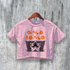 Oingo Boingo Crop Top Vintage Logo Band Crop Tee New Wave Music Shirt