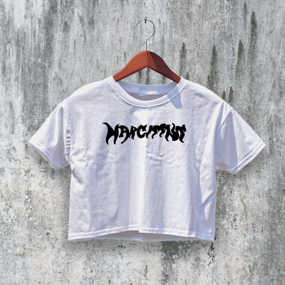 Playboi Carti Crop Top NARCISSIST Crop Tee Hip Hop Rap Music Shirt