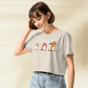 Pokemon Mega Charizard Evolution Crop Top | Anime Graphic Fire Dragon Y2K Aesthetic Crop Tee - bestshirtz