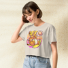 Pokemon Raichu Crop Top | Pichu Pikachu Raichu Anime Graphic Aesthetic Crop Tee