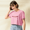 Pokemon Ditto Smile Crop Top | Cute Kawaii Ditto Face Anime Crop Tee | Y2K Pokemon Shirt