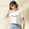Pokemon Ditto Smile Crop Top | Cute Kawaii Ditto Face Anime Crop Tee | Y2K Pokemon Shirt