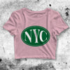 New York City Crop Top NYC Shirt New York Aesthetic Y2K Shirt