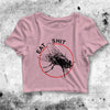 Eat Shit Crop Top Eat Shit Shirt Meme Aesthetic Y2K Shirt - bestshirtz#