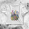 Korn Crop Top Korn Cartoon Crop Tee Art Vintage Nu Metal Band Shirt - bestshirtz#