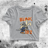 Blink 182 Crop Top Bunny Punk Crop Tee Blink 182 Rabbit Logo Shirt - bestshirtz#