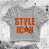 Style Icon Crop Top Style Icon Shirt Star Aesthetic Y2K Shirt - bestshirtz#