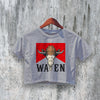 Cowboy Crop Top Morgan Wallen Crop Tee Y2K Morgan Wallen Tour Shirt