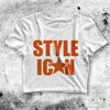 Style Icon Crop Top Style Icon Shirt Star Aesthetic Y2K Shirt - bestshirtz#