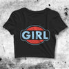 Vintage Girl Logo Crop Top Vintage Girl Logo Shirt Aesthetic Y2K Shirt - bestshirtz#