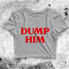 Britney Spears Crop Top Dump Him Crop Tee Spears Apparel Halloween Shirt - bestshirtz#