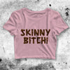 Lindsay Lohan Crop Top Skinny Bitch Crop Tee Lindsay Lohan NYC Shirt - bestshirtz#