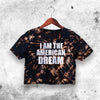 Britney Spears Crop Top American Dream Crop Tee I Am The American Dream - bestshirtz#