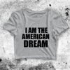 Britney Spears Crop Top American Dream Crop Tee I Am The American Dream - bestshirtz#