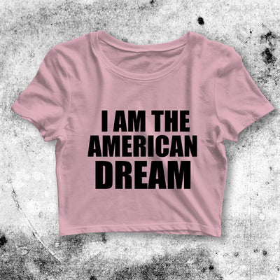 Britney Spears Crop Top American Dream Crop Tee I Am The American Dream - bestshirtz#