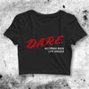 DARE Crop Top To Keep Kids Off Drugs Crop Tee D.A.R.E. Shirt - bestshirtz#