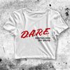 DARE Crop Top To Keep Kids Off Drugs Crop Tee D.A.R.E. Shirt - bestshirtz#