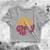 Stay Groovy Crop Top Stay Groovy Shirt Aesthetic Y2K Shirt - bestshirtz#