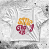 Stay Groovy Crop Top Stay Groovy Shirt Aesthetic Y2K Shirt - bestshirtz#