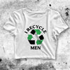 I Recycle Men Crop Top I Recycle Men Shirt Aesthetic Y2K Shirt - bestshirtz#