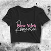 New York Romantic Crop Top New York Romantic Shirt Aesthetic Y2K Shirt - bestshirtz#