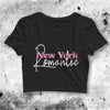 New York Romantic Crop Top New York Romantic Shirt Aesthetic Y2K Shirt