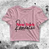 New York Romantic Crop Top New York Romantic Shirt Aesthetic Y2K Shirt - bestshirtz#