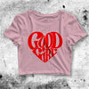 Good Girl Graphic Crop Top Good Girl Graphic Shirt Aesthetic Y2K Shirt