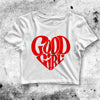 Good Girl Graphic Crop Top Good Girl Graphic Shirt Aesthetic Y2K Shirt - bestshirtz#