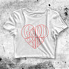 Good Girl Heart Crop Top Good Girl Shirt Girl Aesthetic Y2K Shirt