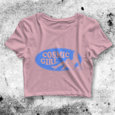 Y2K Crop Top Cosmic Girl Crop Tee Aesthetic Y2K Shirt For Woman - bestshirtz#