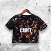 Star Cunt Crop Top Star Cunt Shirt Aesthetic Y2K Shirt