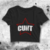 Star Cunt Crop Top Star Cunt Shirt Aesthetic Y2K Shirt