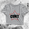 Star Cunt Crop Top Star Cunt Shirt Aesthetic Y2K Shirt - bestshirtz#