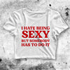 I Hate Being Sexy Crop Top I Hate Being Sexy Shirt Aesthetic Y2K Shirt