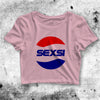 Sexsi Crop Top Sexsi Shirt Aesthetic Y2K Shirt