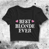 Best Blonde Ever Crop Top Best Blonde Ever Shirt Blonde Aesthetic Y2K Shirt - bestshirtz#