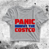 Panic At The Costco Crop Top Panic At The Costco Shirt Aesthetic Y2K Shirt - bestshirtz#