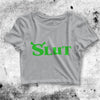 Shrek Crop Top Slut Crop Tee Shrek Lovers Shirt Comedy Movie Merch - bestshirtz#