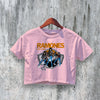 Ramones Crop Top Road to Ruin Crop Tee Punk Rock Shirt Band Merch - bestshirtz#