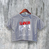 Rancid Crop Top Radio Crop Tee Ska Punk Shirt American Punk Rock Band