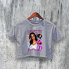 Saweetie Bootleg Crop Top Pretty Bitch Crop Tee Saweetie Shirt Rap Music - bestshirtz#