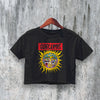 Sublime Crop Top Vintage Sublime Band Crop Tee Tour 90s Rock Shirt